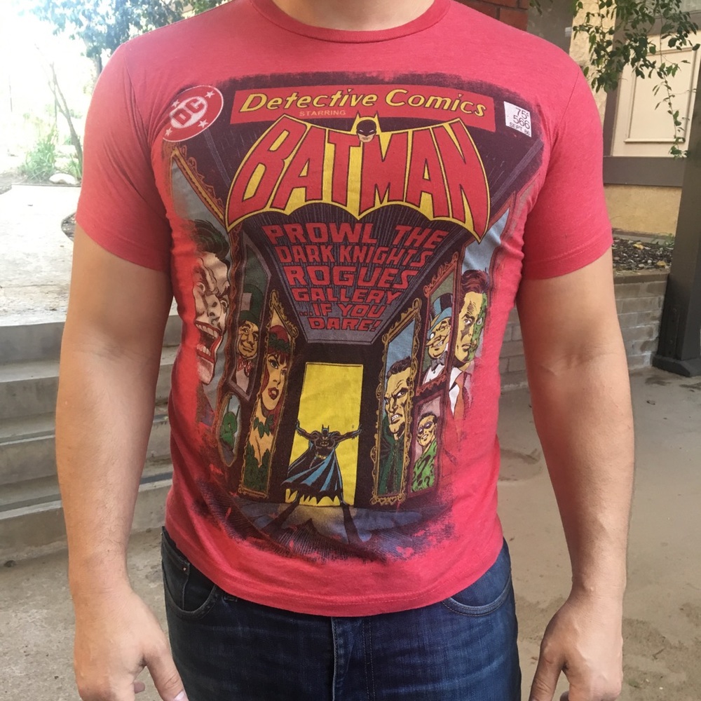 D.C. comic Batman vs His Villains